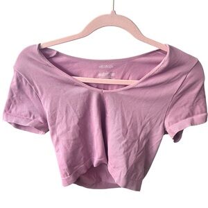Wild Fable Light Purple Crop Top
